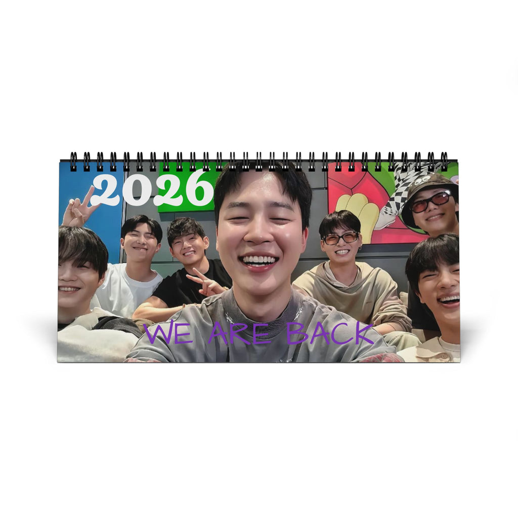 OT7 2026 Desktop Calendar