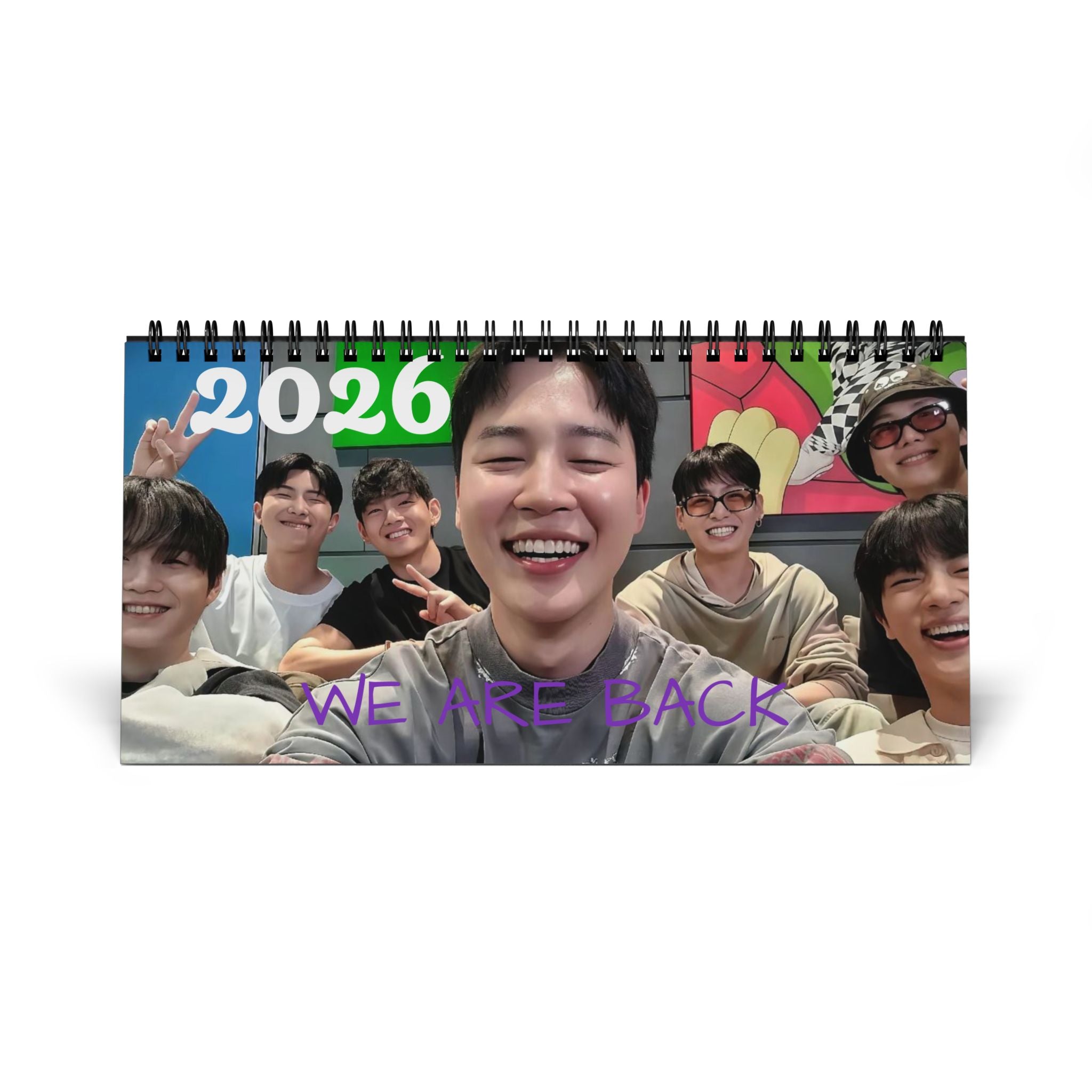 OT7 2026 Desktop Calendar