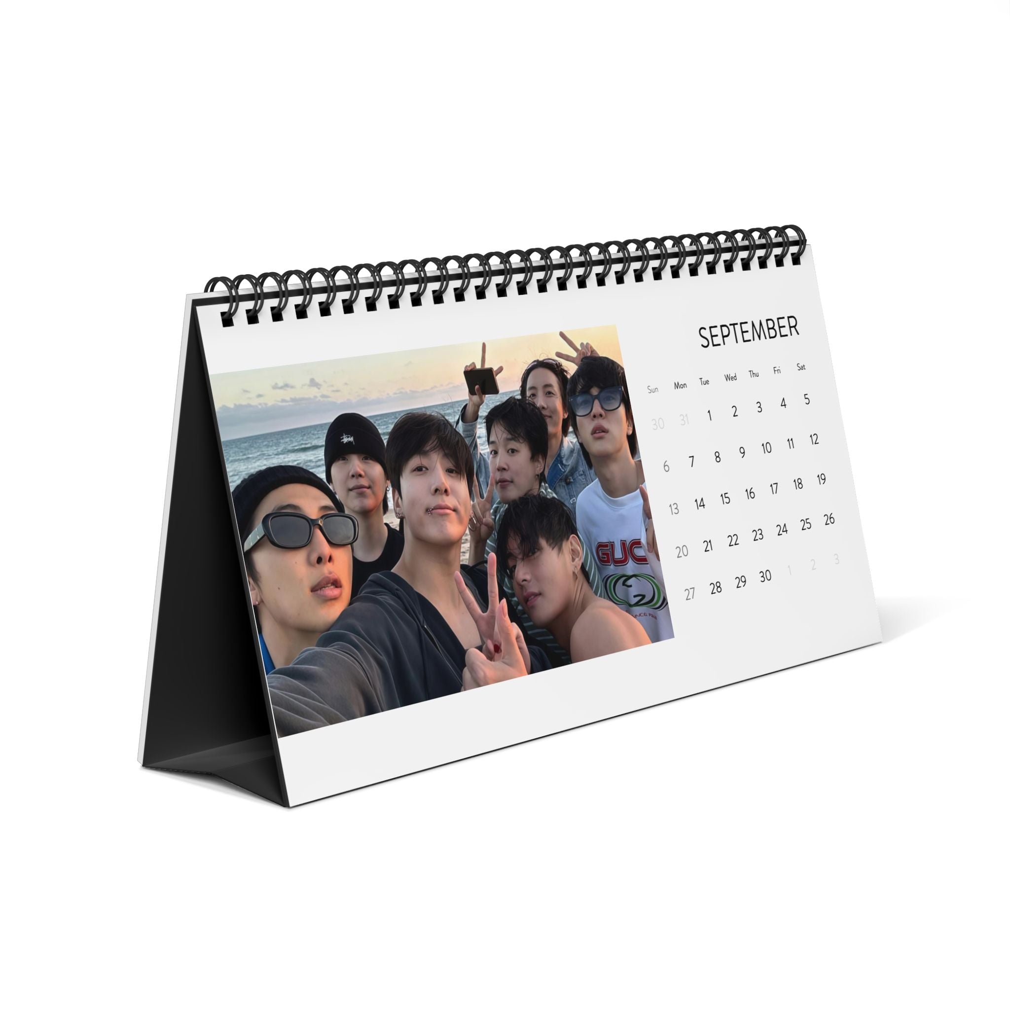 OT7 2026 Desktop Calendar