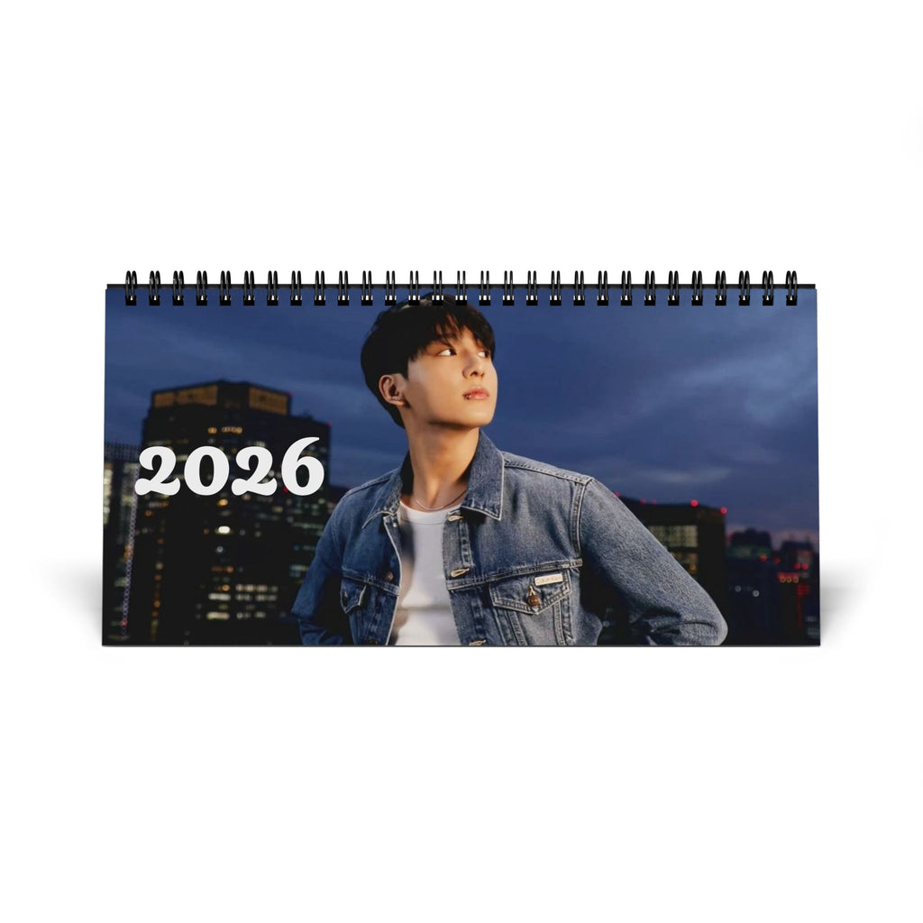 Jungkook 2026 Desktop Calendar