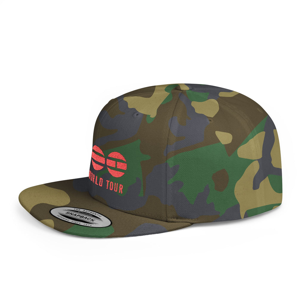 World Tour Flat Bill Snapback