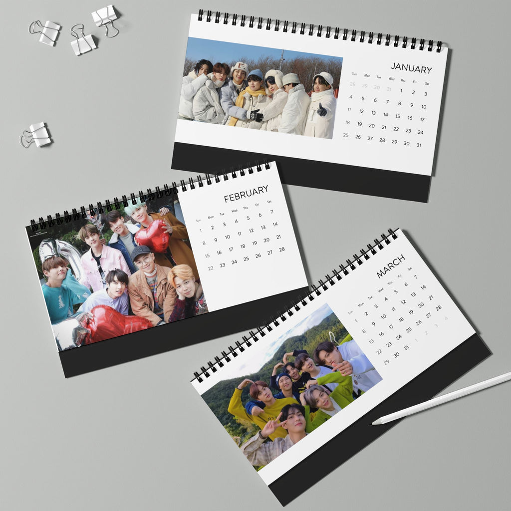 OT7 2026 Desktop Calendar