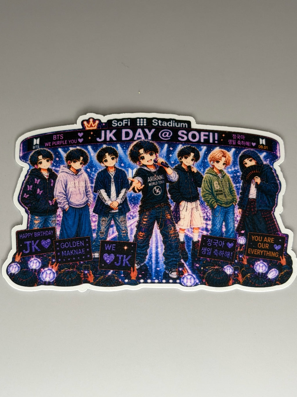 JK Day Sticker