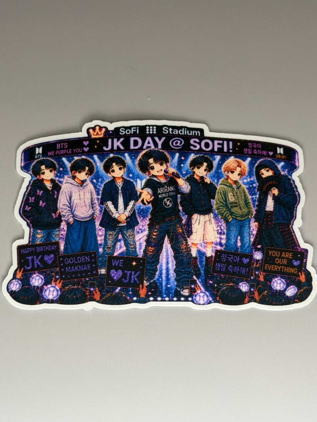 JK Day Sticker