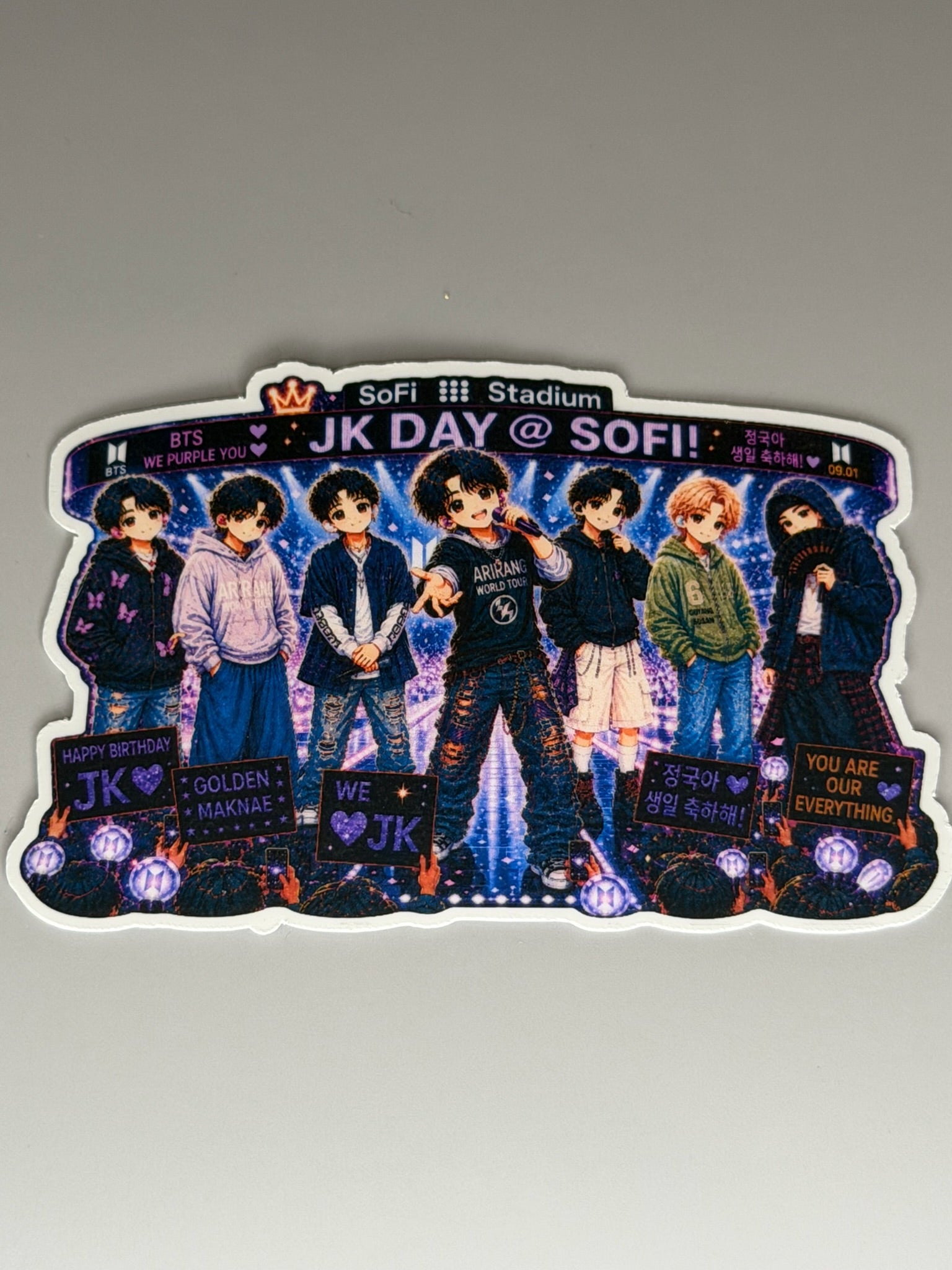JK Day Sticker