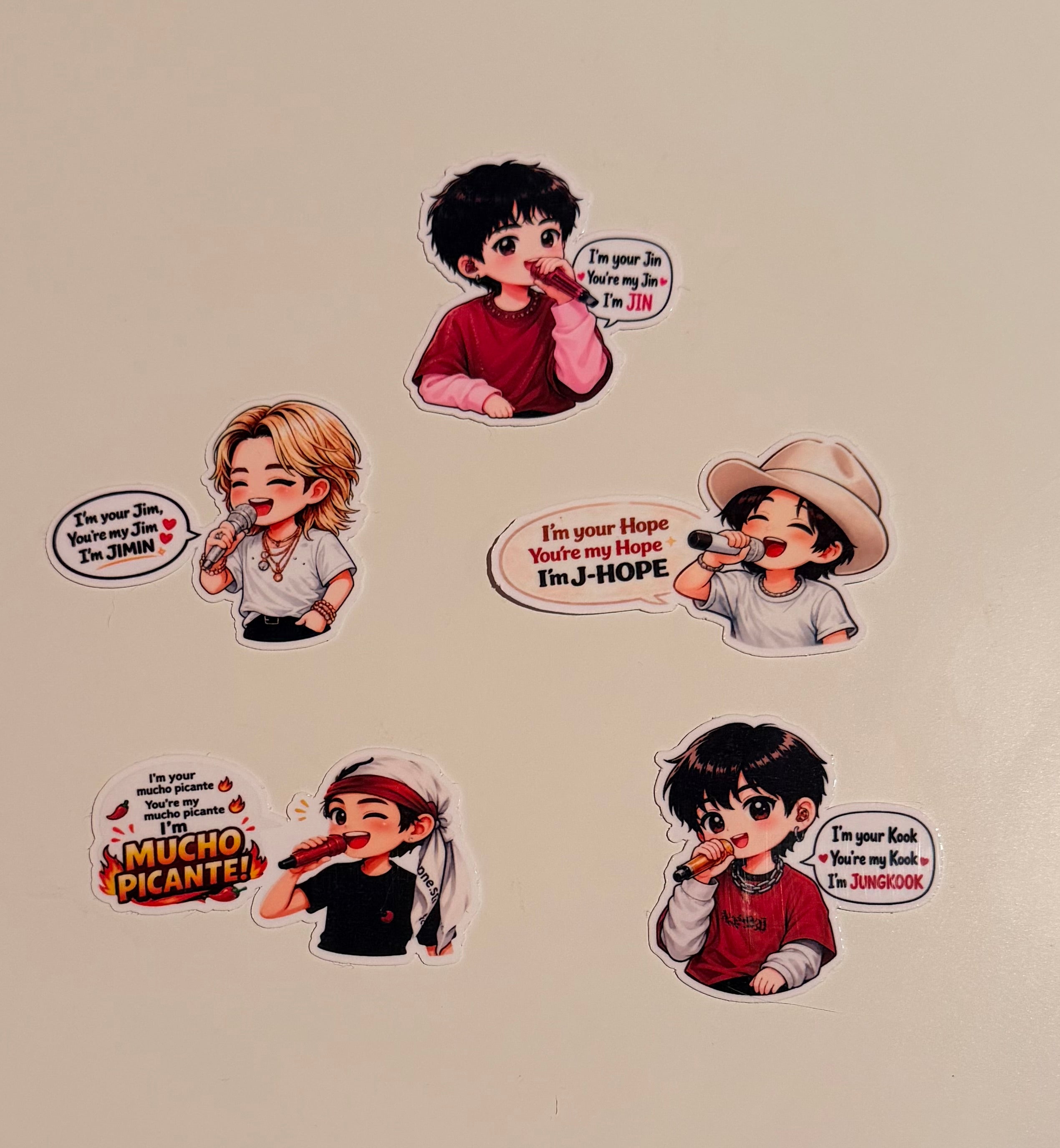 BTS “I’m Your” stickers