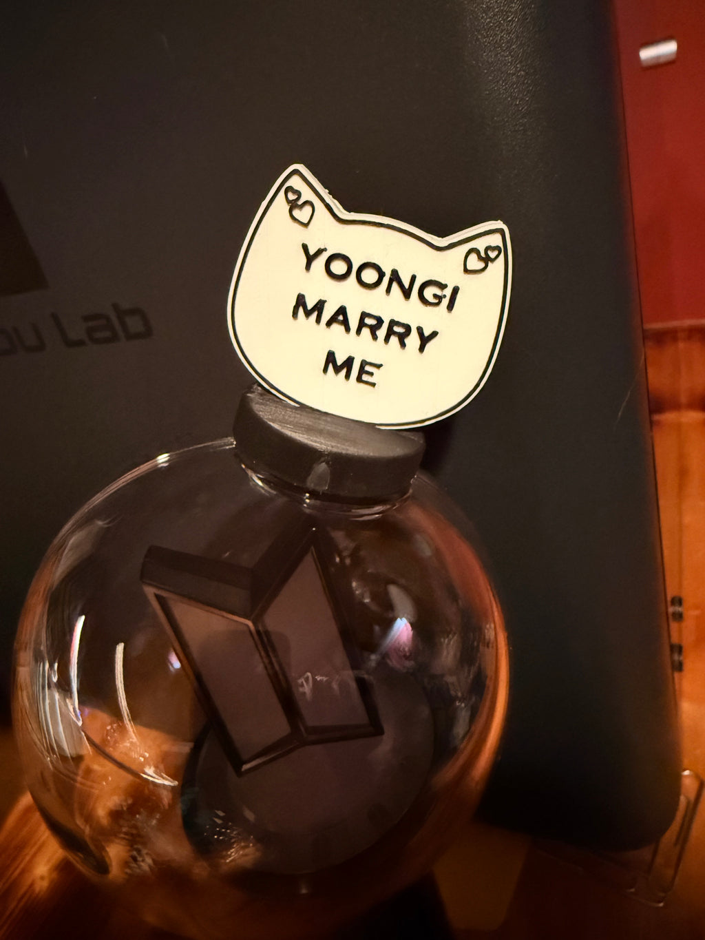 Yoongi Marry Me ARMY Bomb topper