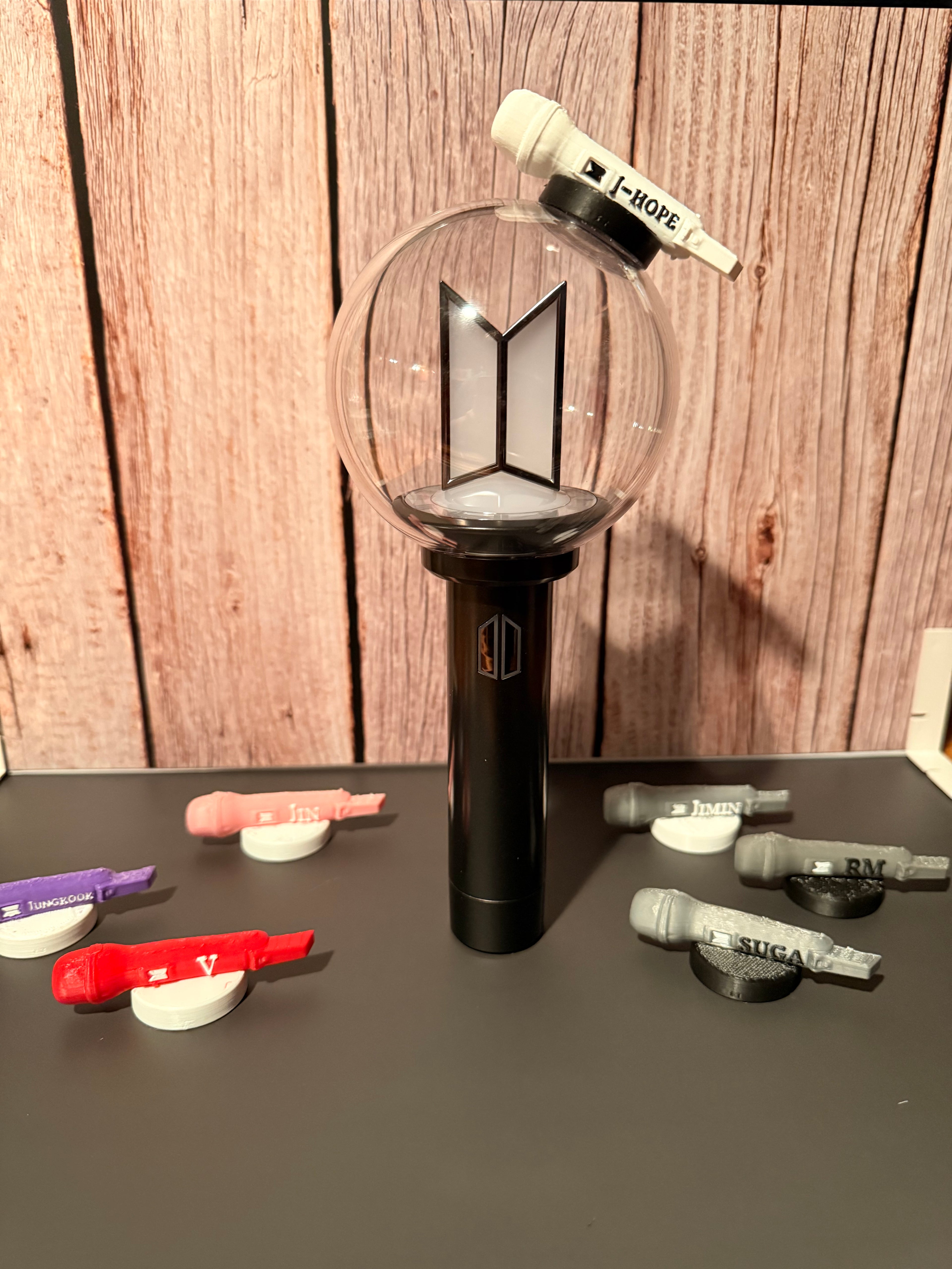 BTS Bias Microphone Lightstick Topper