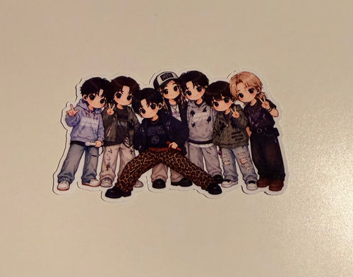 BTS Arirang Outfit inspired Sticker