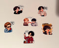 BTS Hot Ones Sticker Set | Fandom Fan Art Decal