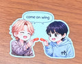 BTS “Come on wing” Sticker