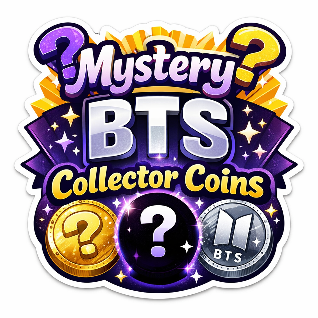 BTS Mystery Bag Collectors Coin