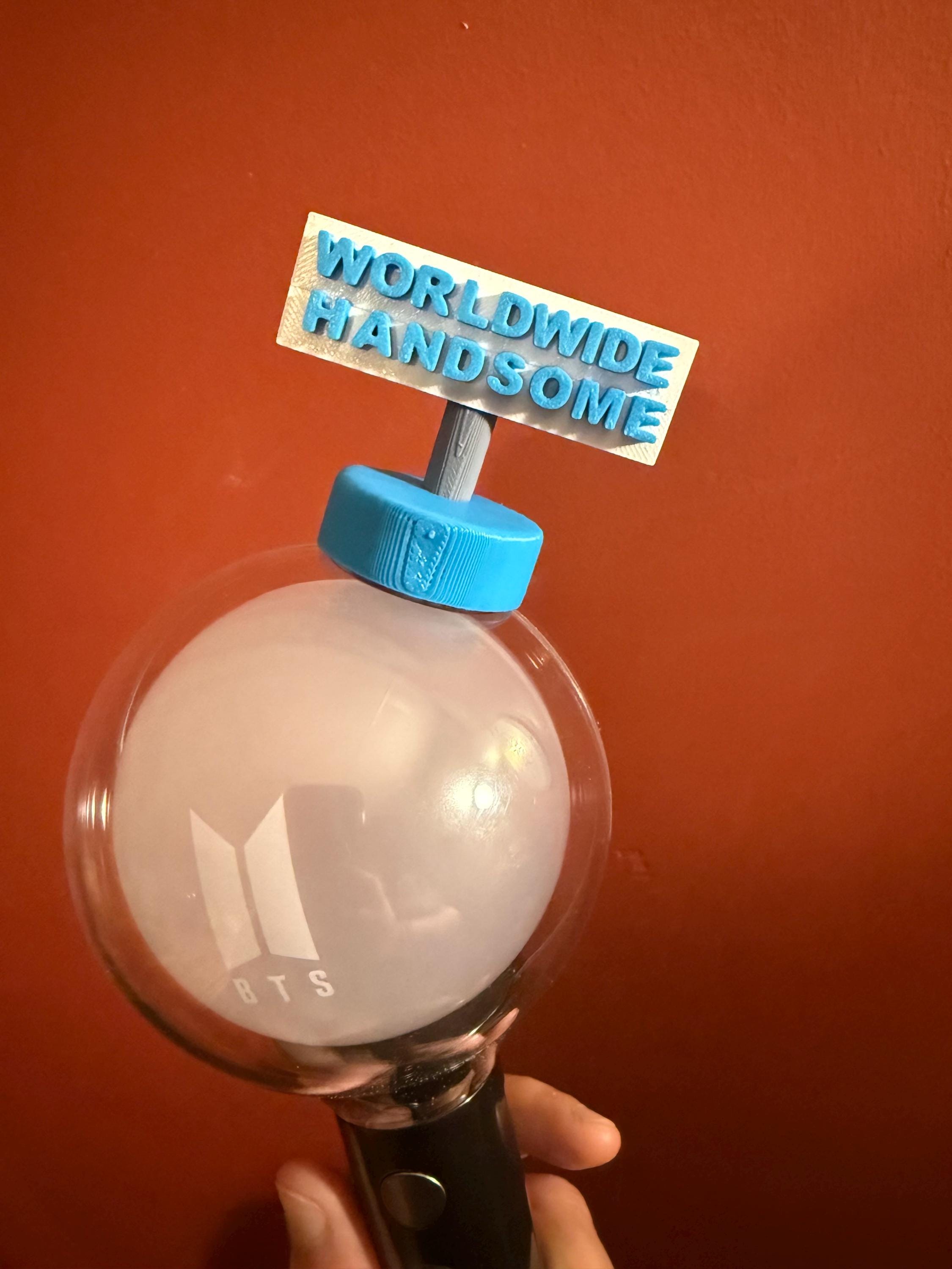 Worldwide Handsome (WWH) Army Bomb Topper