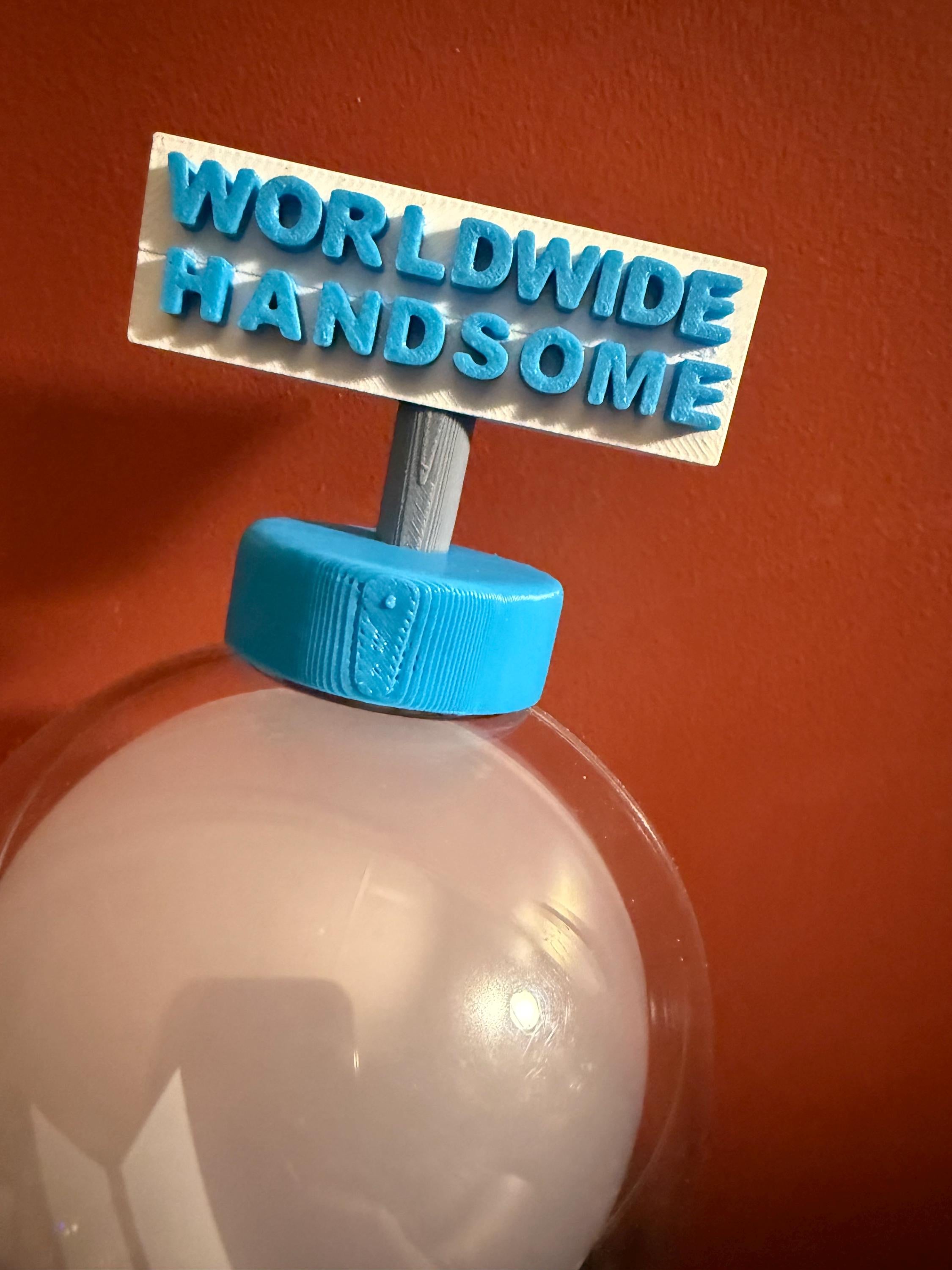 Worldwide Handsome (WWH) Army Bomb Topper