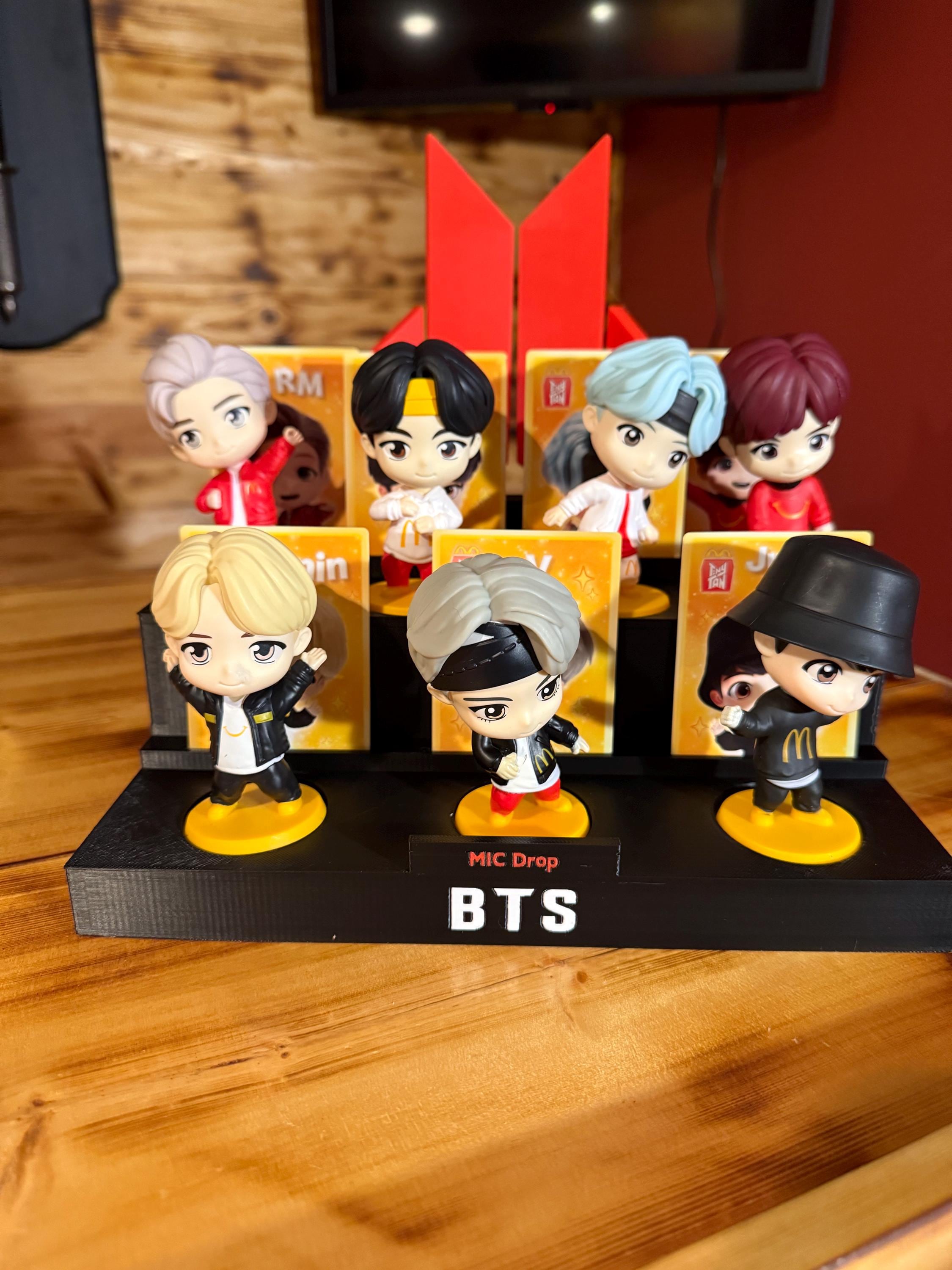 TinyTan McDonalds MIC DROP Display Stand