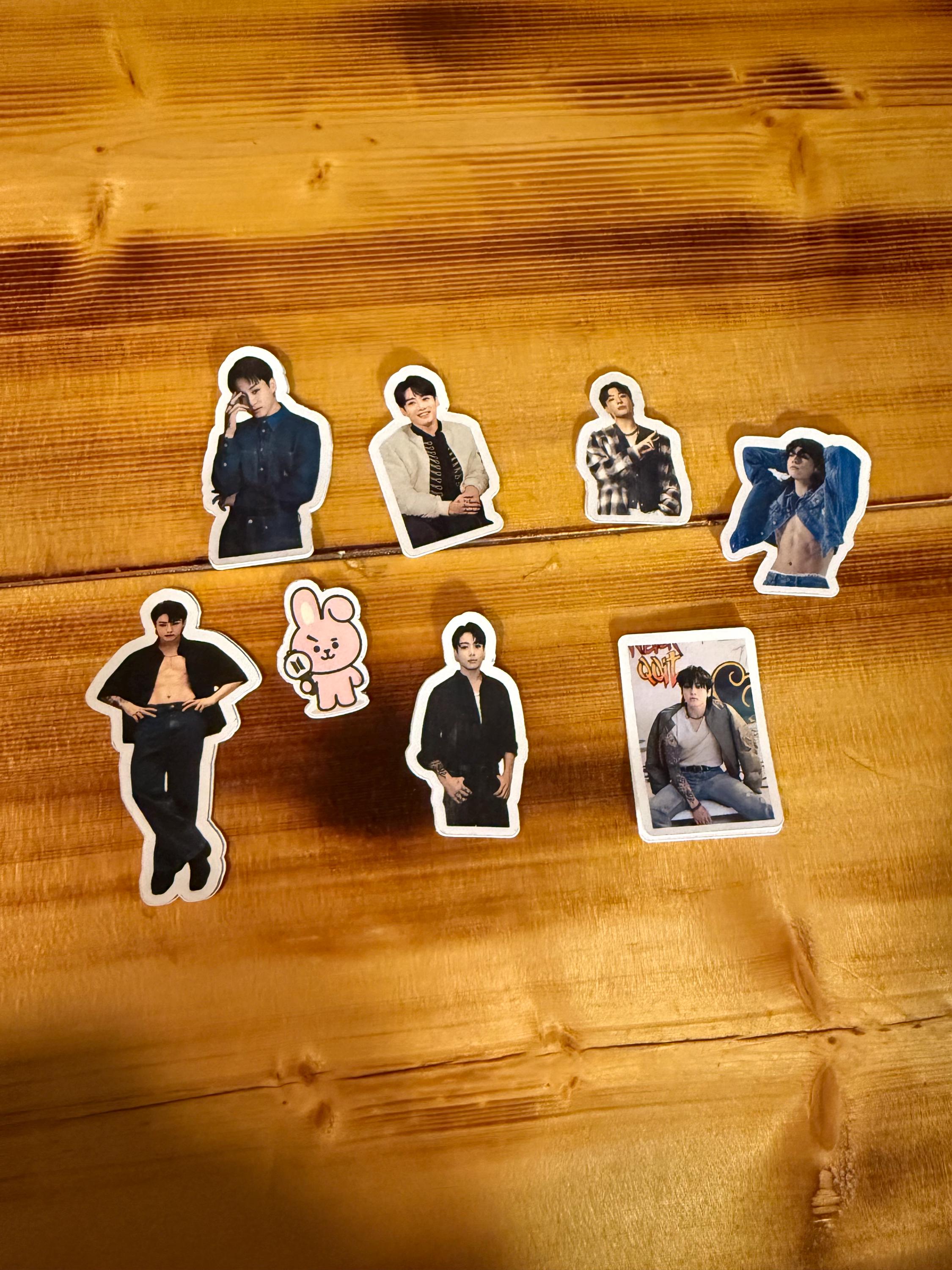 BTS Stickers - Water Resistant Kpop Decals