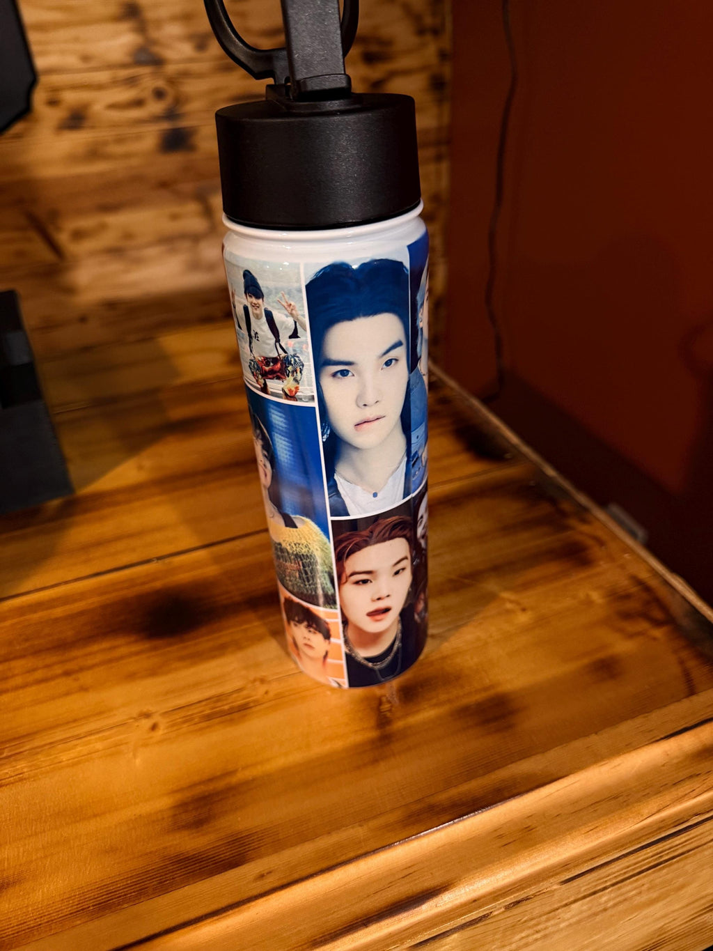BTS 22oz Stainless Steel Water bottle