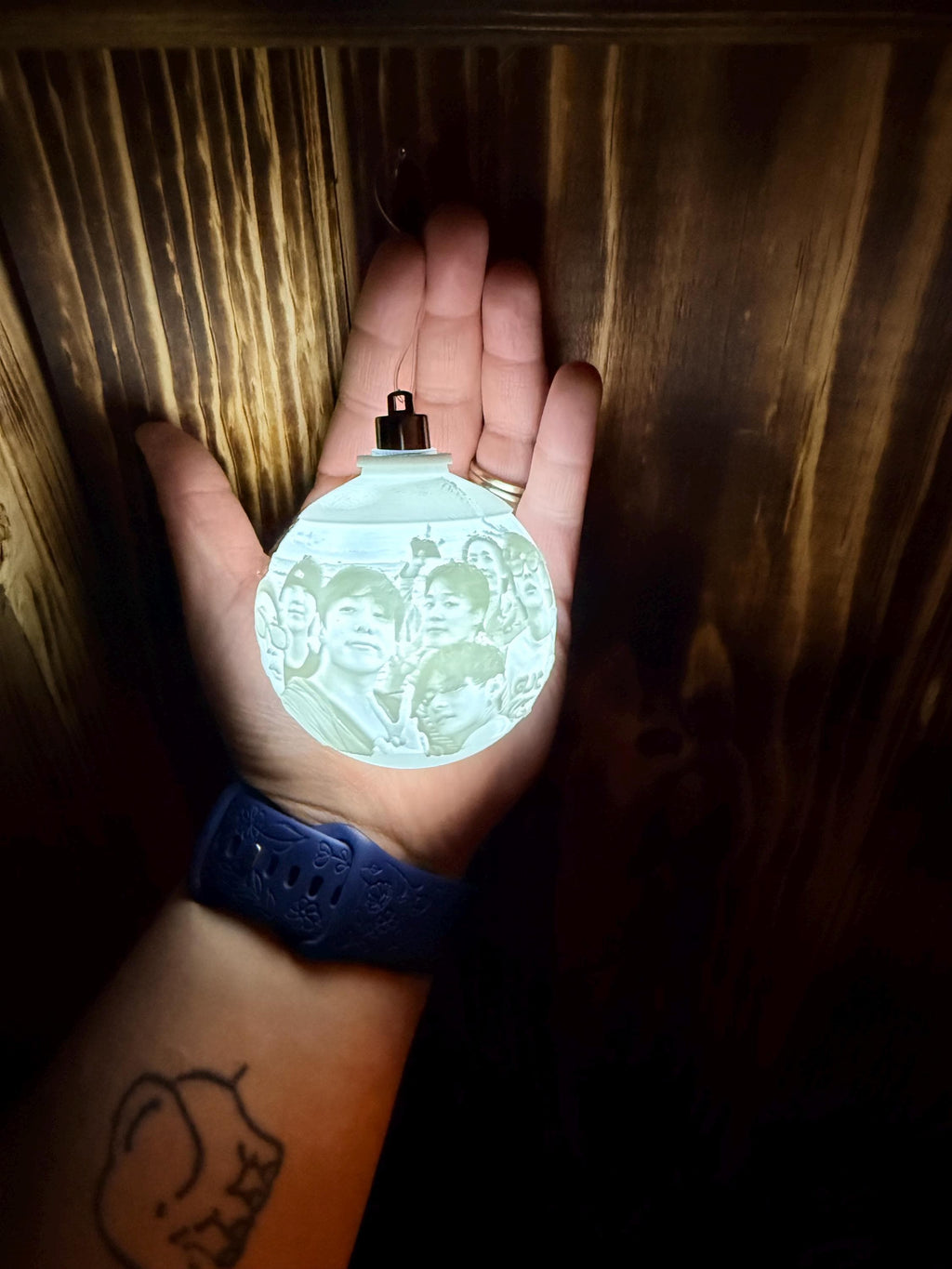 BTS 3D printed ornament