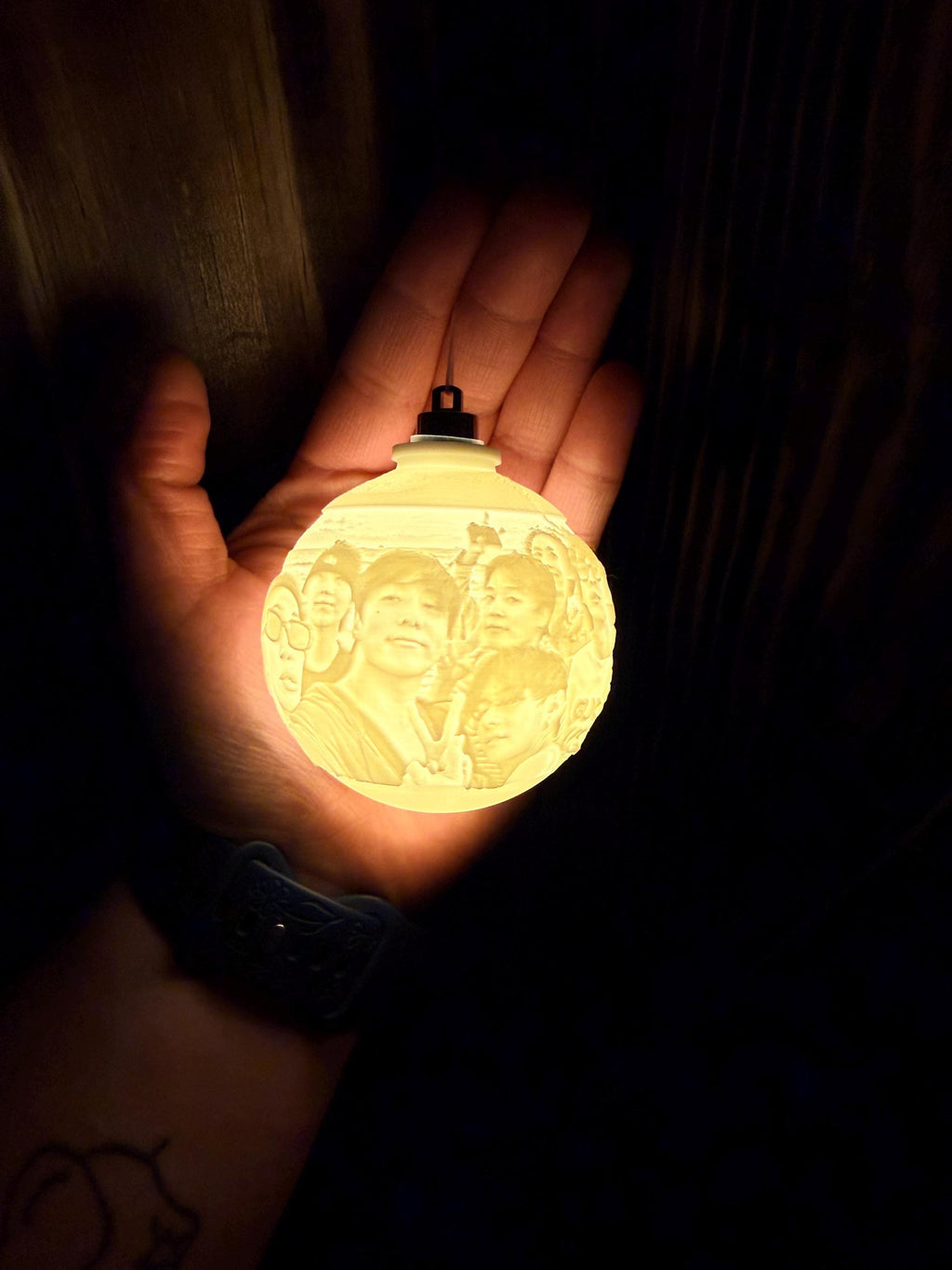 BTS 3D printed ornament
