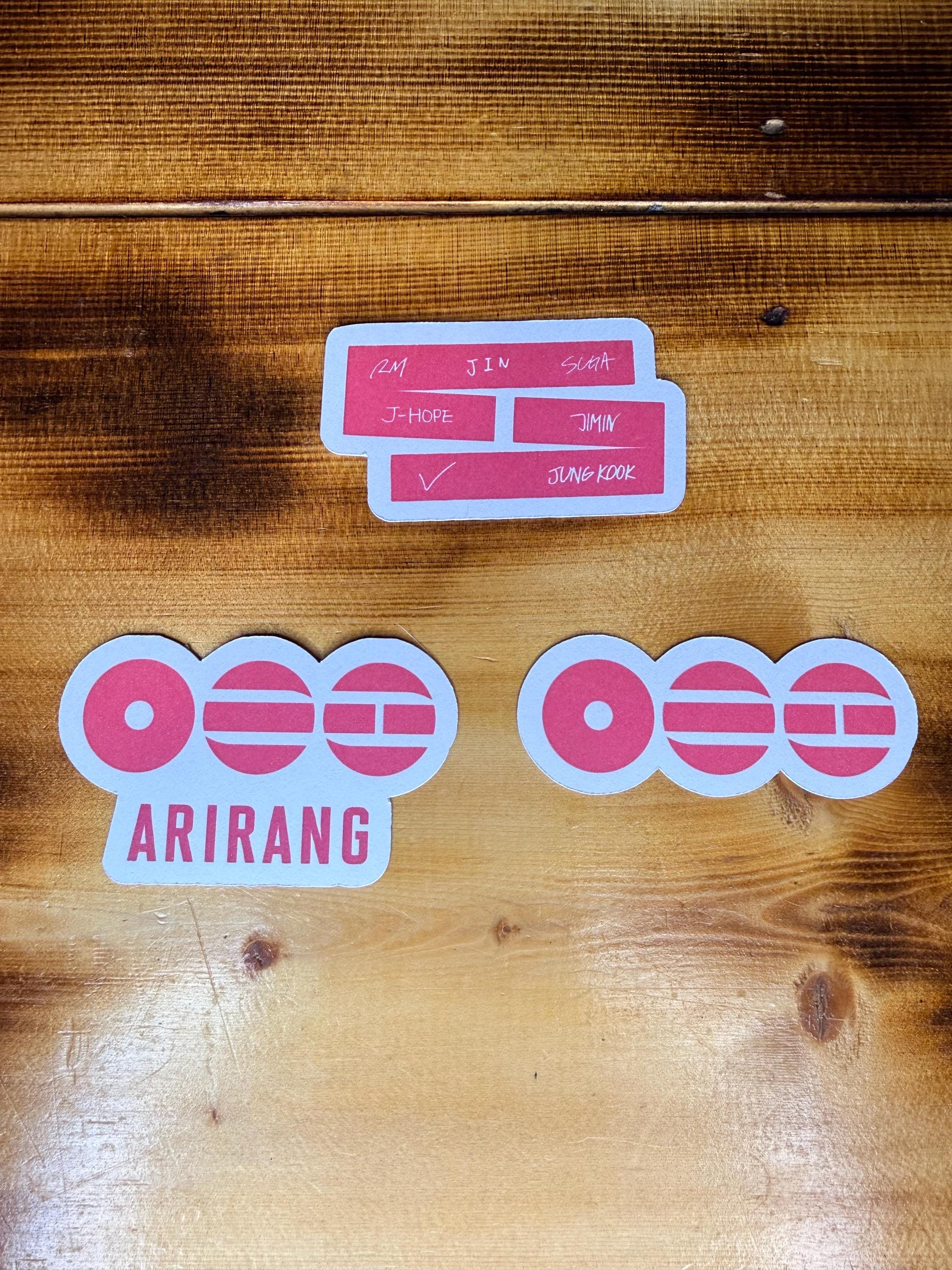 BTS 2026 Comeback Stickers