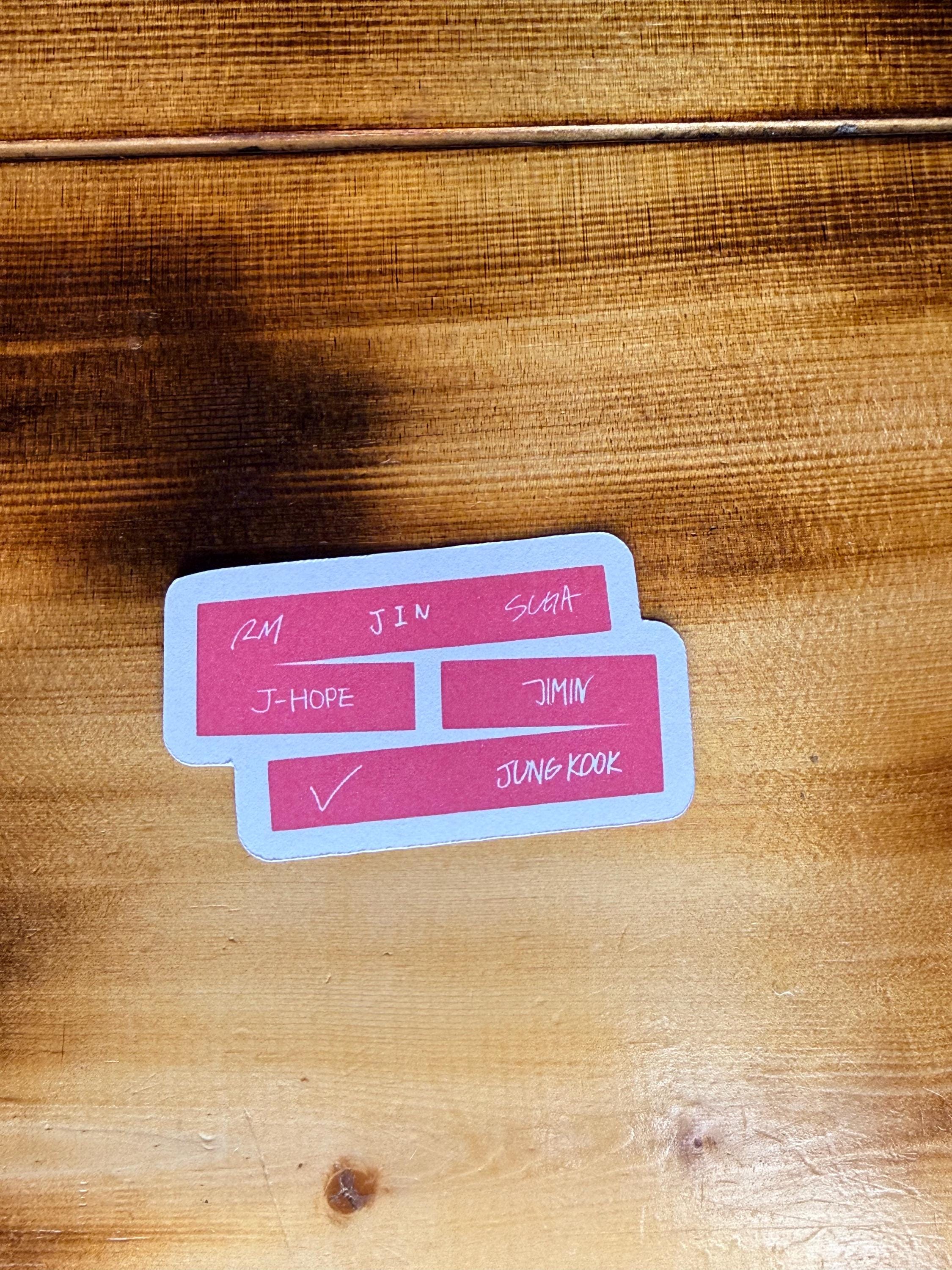 BTS 2026 Comeback Stickers