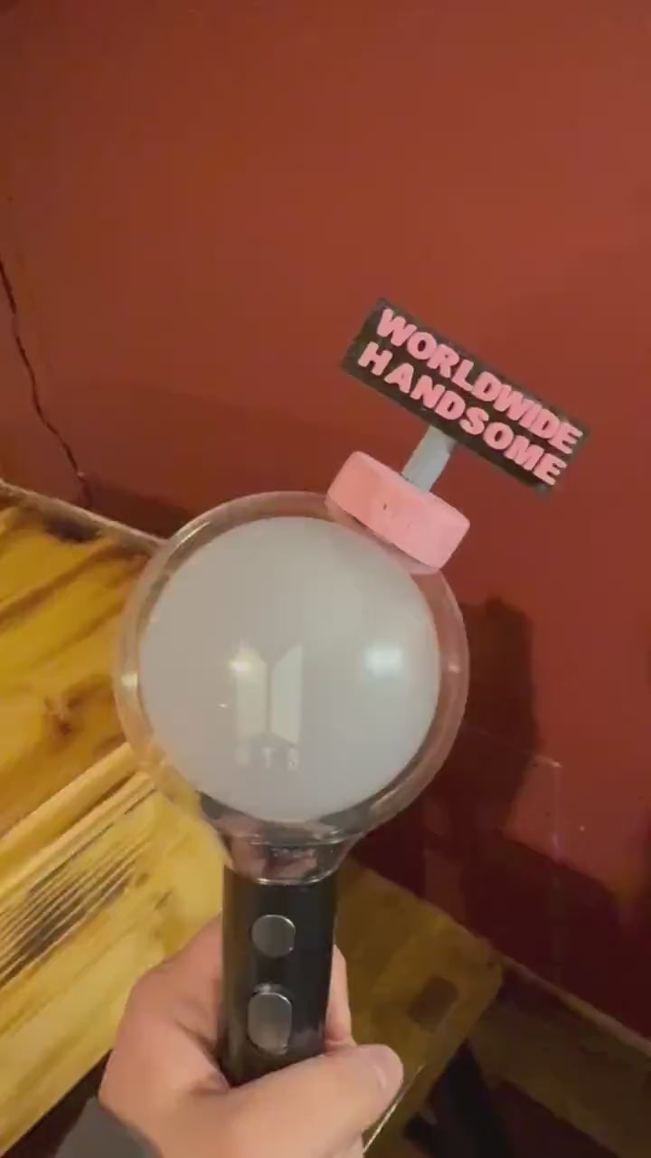 Worldwide Handsome (WWH) Army Bomb Topper